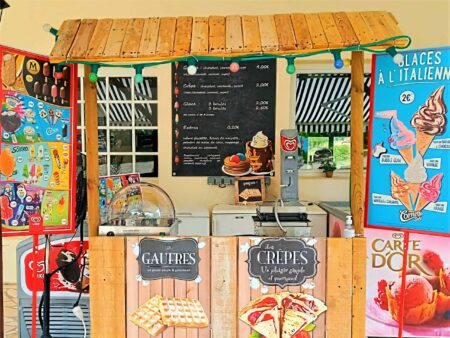 Glaces, gaufres et crêpes