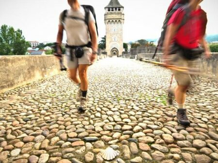 Le passage du Pont Valentré à Cahors